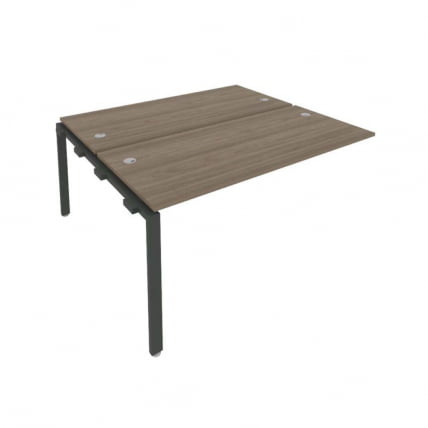 Проходной наборный элемент рабочей станции Metal System Б.ПРС-СП-2.4 Вяз/Антрацит_0