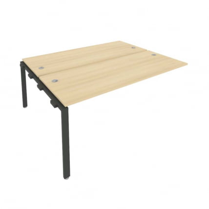 Проходной наборный элемент рабочей станции Metal System Б.ПРС-СП-2.5 Акация/Антрацит_0