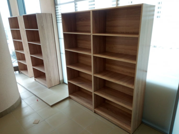 Стеллаж SR-5W (Дуб Сонома Светлый)_1