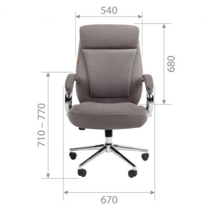 Кресло руководителя Chairman 794 HOME Коралловый_8