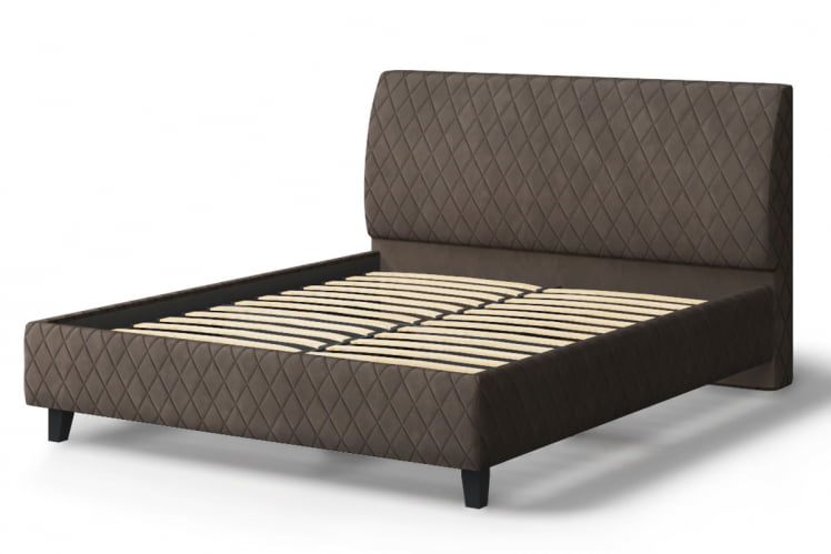 Кровать Хилтон, 2000 x 1800 мм, коричневый_1