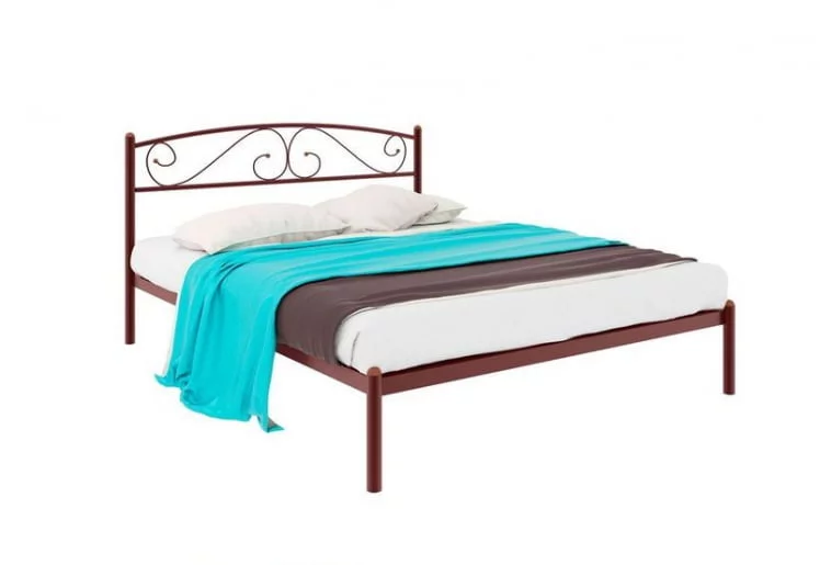 Кровать Вероника 1400х1900 Коричневая_0