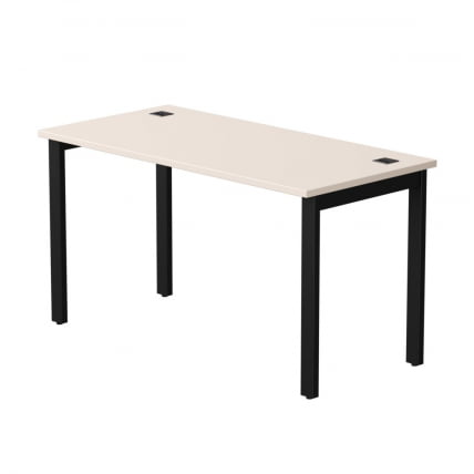 Стол прямой на металлокаркасе, опоры 90 гр Everprof EVO 254S007 Кашемир Черный_0