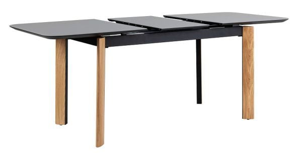 Стол раскладной Combi Glass 140-180 Automatic Natur/Dark matte glass_7