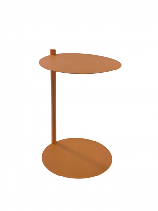 Журнальный столик Siara металл оранжевый_0