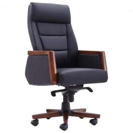 Кресло руководителя ХАВАСАН (ХАВАСАН) Оверлорд ЕКС-770 кожа черное / HAWASAN Overlord EX-770_0