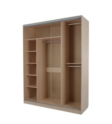 Шкаф-купе Бассо 4-600 Дуб млечный_2