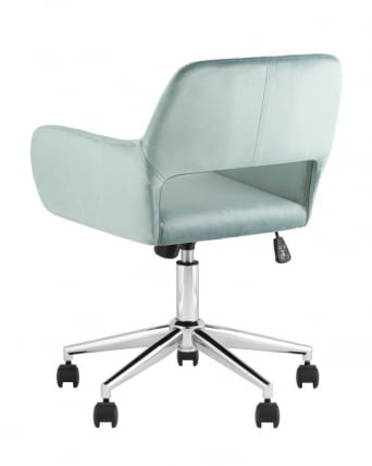 Кресло офисное ROSS велюр серо-зеленый_2