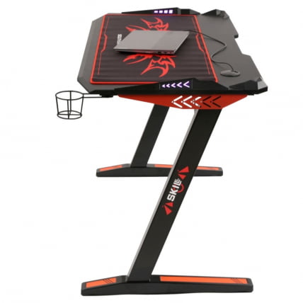 Игровой компьютерный стол SKILLL CTG-003 120X60 Черный-красный_4