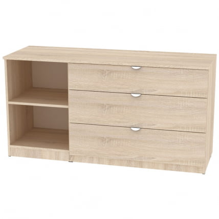 Комод Калисто(К48)699х1352х468ручкаторцеваяТР-2(Белый) / Калисто(K48)699х1352х468ручкаторцеваяTR-2(Белый)_1