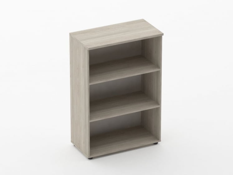 Шкаф средний открытый Twin 16.14.121 Дуб Сантана светлый_0