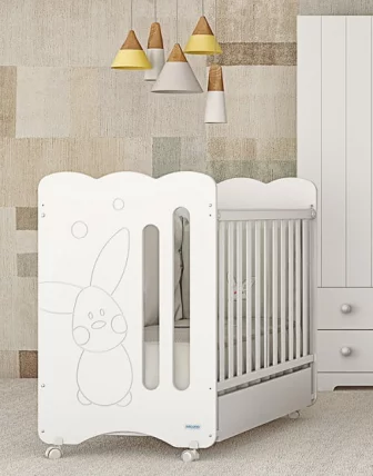 Кровать Micuna Copito 120x60 White_0