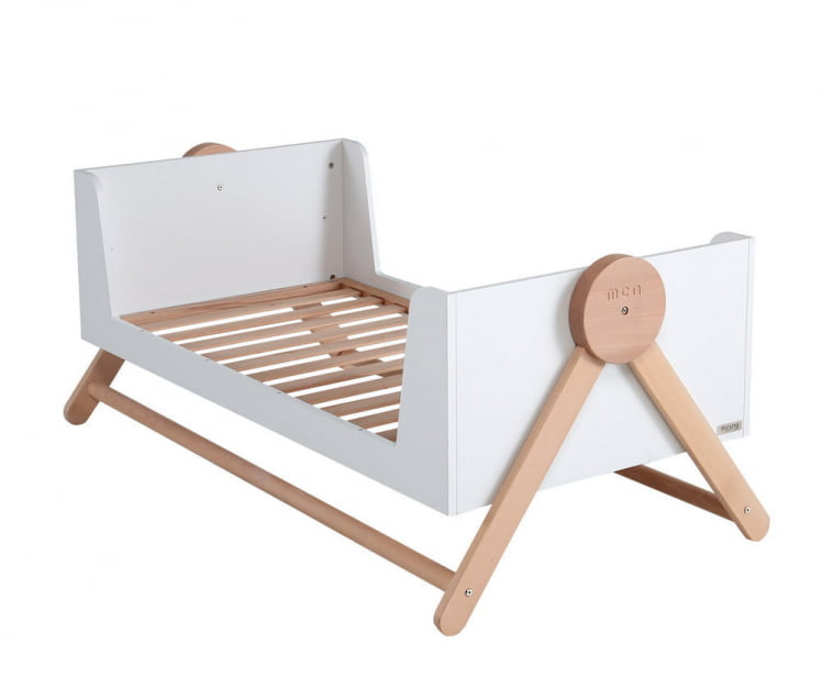 Кроватка 140x70 Micuna Swing Big White/Scandinavian_1