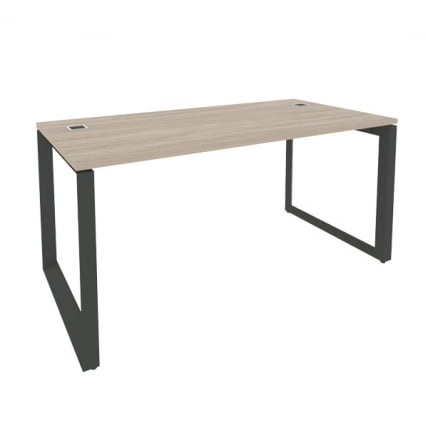 Стол рабочий руководителя на О-образном м/к ONIX O.MO-SRR-4.8 Дуб Аттик/Антрацит_0