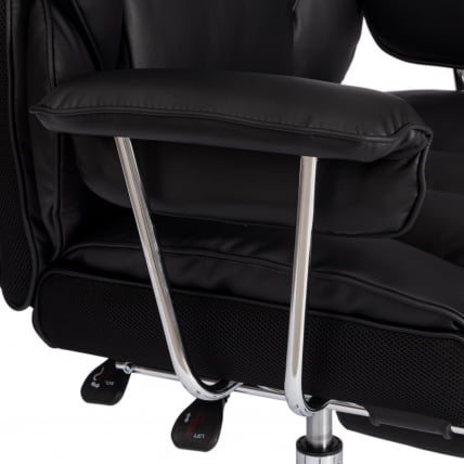 Кресло Comfy CR кож/зам, черный_11