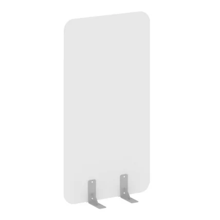 Перегородки на металлических опорах на фетровых подпятниках R-line DP.F-80-150 Белый_0