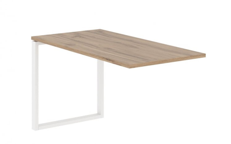 Брифинг-приставка EDIS EQB 1367 Дуб Денвер светлый Белый_0