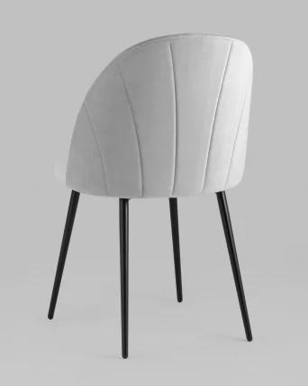 Стул для кухни Логан NEW велюр Светло-серый_5