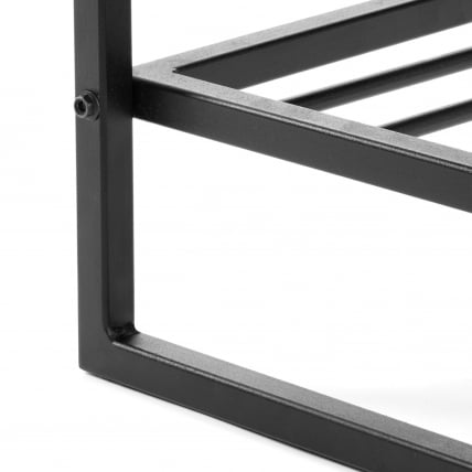 Банкетка-обувница Charli Lux/Чарли Люкс БО велюр/букле, VT shape silver_3