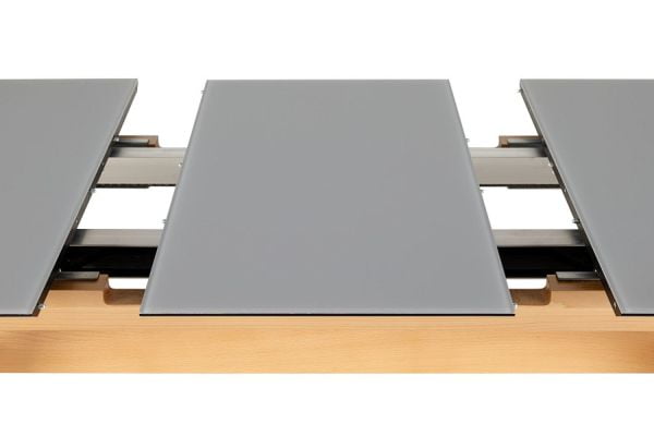 Стол раскл. Нарвик Glass 120-150 Automatic Natur/Dark matte glass_5