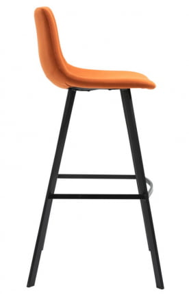 Барный стул Everprof Signal Ткань Оранжевый_2