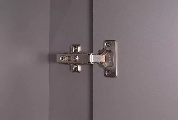 Шкаф двухстворчатый Ольга-Лофт 3.1 Дуб Крафт золотой Темно-серый_3