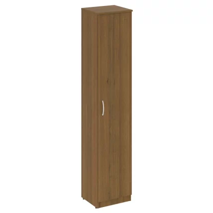 Шкаф высокий узкий правый (1 высокая дверь ЛДСП) NOVA S В.СУ-1.9 R Орех Гварнери_0