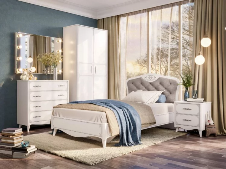 Комплект мебели для детской Элис №1 Белый_0