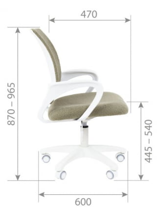 Детское кресло CHAIRMAN KIDS 103 LT Оливка_15