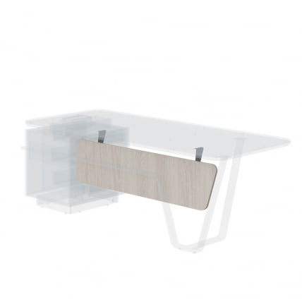 Фронтальная панель правая Line СФ-577601 Дуб серый Черный графит_0