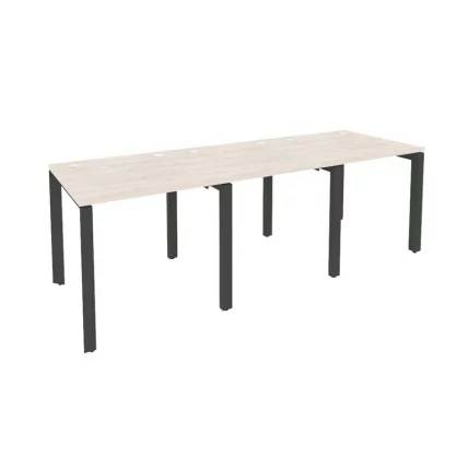 Рабочая станция на П-образном м/к ONIX O.MP-RS-3.0.8 Денвер Светлый/Антрацит_0