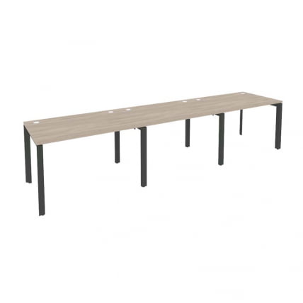 Рабочая станция на П-образном м/к ONIX O.MP-RS-3.2.8 Дуб Аттик/Антрацит_0