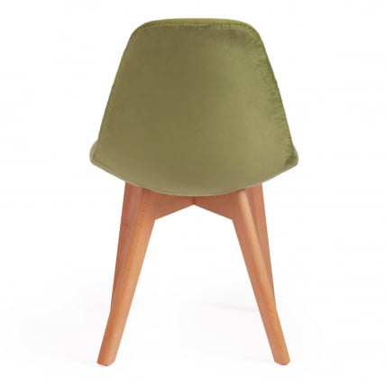 Стул CINDY SOFT (mod. C1021F1) Зеленый (HLR 54)/натуральный_3
