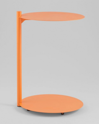 Журнальный столик Siara металл оранжевый_5