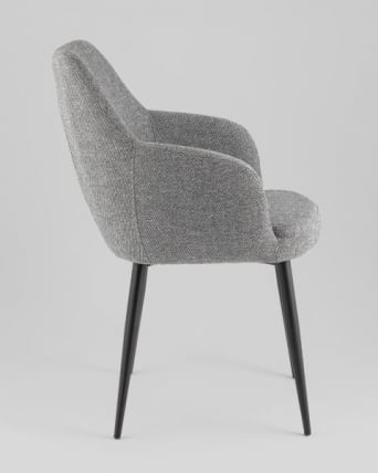 Стул обеденный Катйс серый елочка / Katys_6