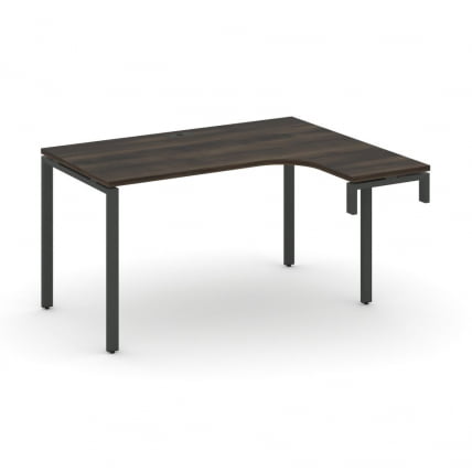 Стол-надставка на опорную тумбу (правый) CONCEPT CN.OSAN-002(R) Дуб Мали Антрацит_0