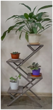 Подставка для цветов №3 91x46 Коричневый_0