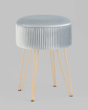 Пуф-столик Астор светло-голубой_0