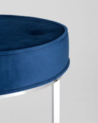 Банкетка САПФИР велюр Синий_4