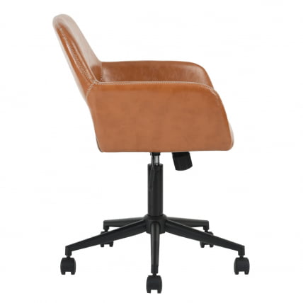 Компьютерное кресло Филиус экокожа Коричневый_2