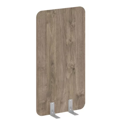 Перегородки на металлических опорах на фетровых подпятниках R-line DP.F-80-150 Тиквуд Темный_0