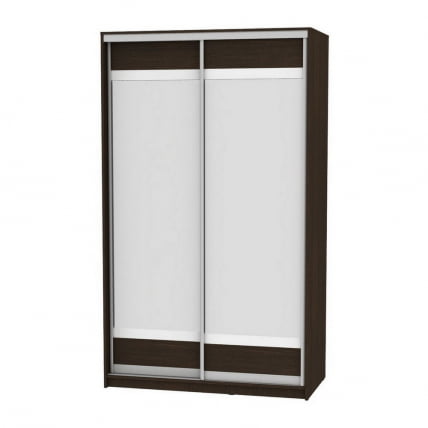 Шкаф-купе B-220х135х60-1(Венге-D10D10)_0