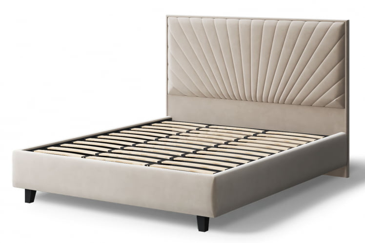 Кровать Леона, 2000x1600мм, бежевый_2