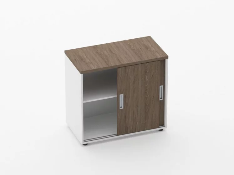 Тумба-купе Deka 9.02.08 Дуб Верцаска/Белый_1