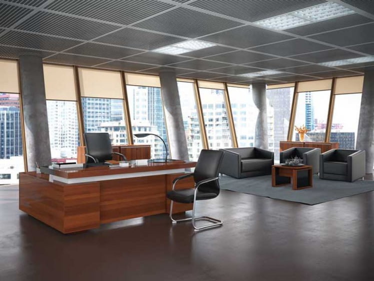 Кабинет руководителя Liverpool №4 Орех бренди_0