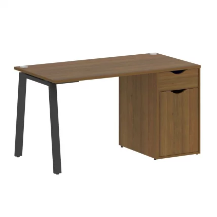 Стол письменный HOME OFFICE VR.SP-3-138.1.A Орех Гварнери/Антрацит металл_0