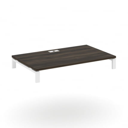 Стол надставка на две опорные тумбы CONCEPT CN.OSN-006 Дуб Мали Белый_0