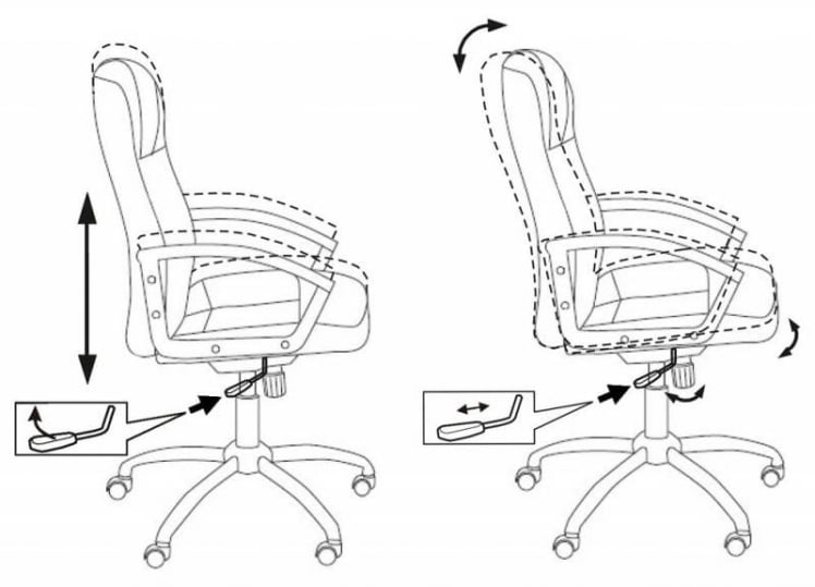 Кресло руководителя Бюрократ T-800N/BLACK_6