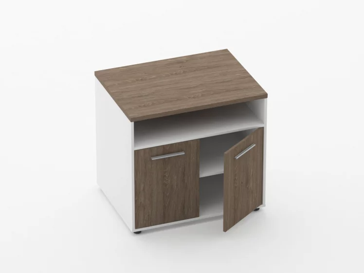 Тумба для оргтехники Deka 9.05.11 Дуб Верцаска/Белый_1
