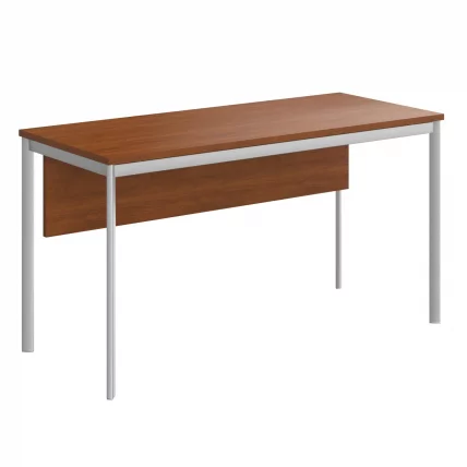 Стол прямой IMAGO-S СП-3.1SD орех французский алюминий_0